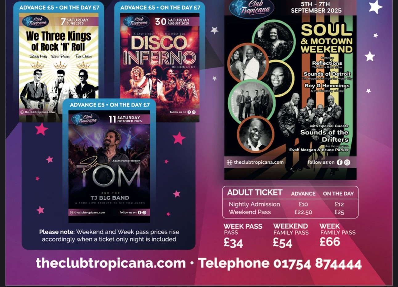 golden palms show ticket